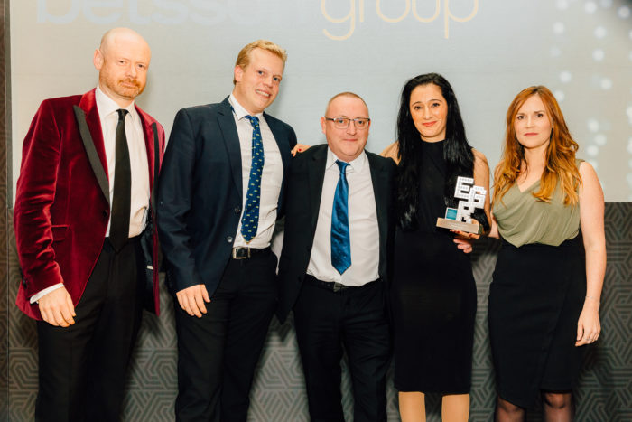 EGR Nordics Awards 2018 Customer Services Operator, Betsson Group