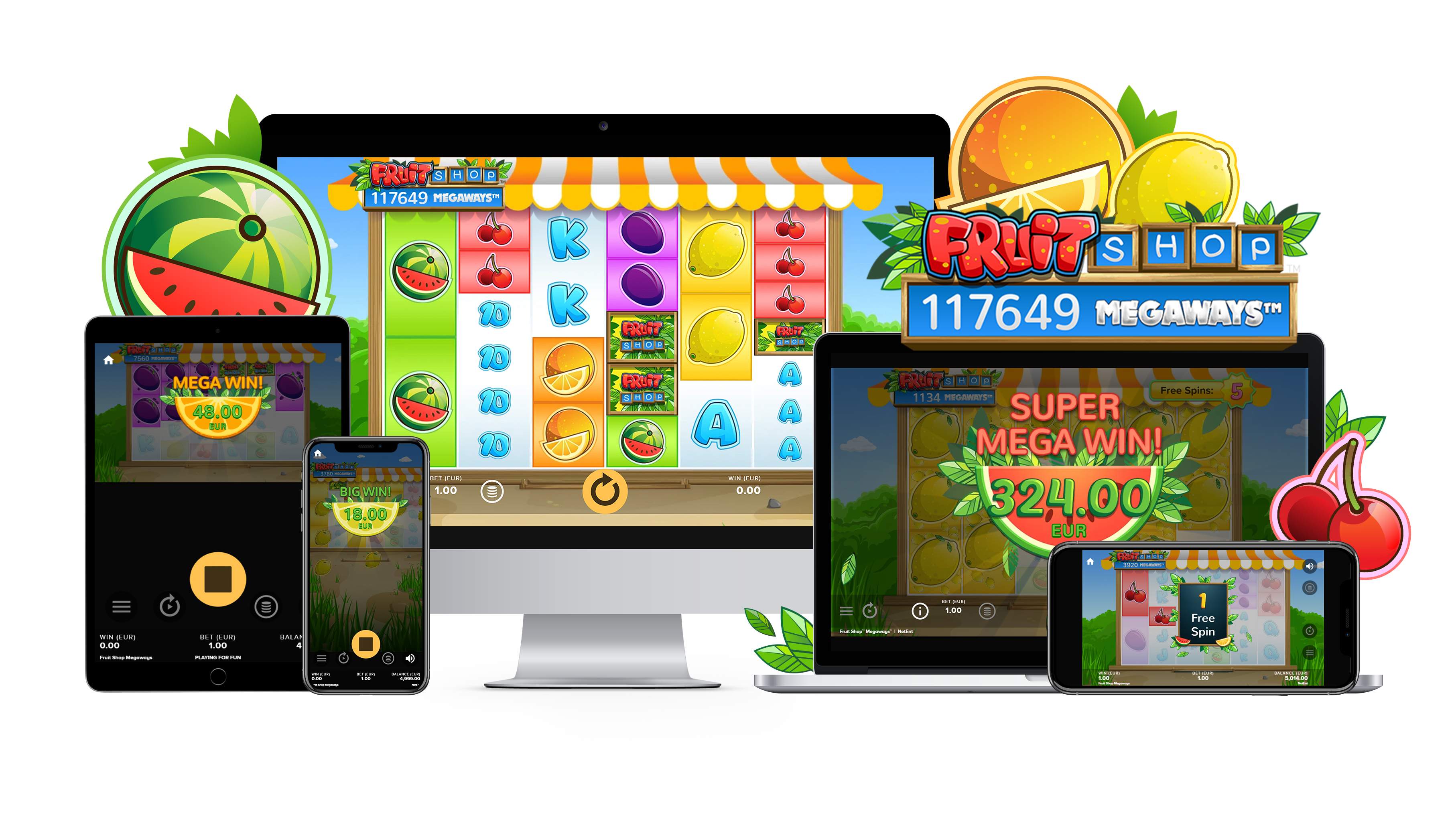 Crazy Fruits Online Casino Slot Game