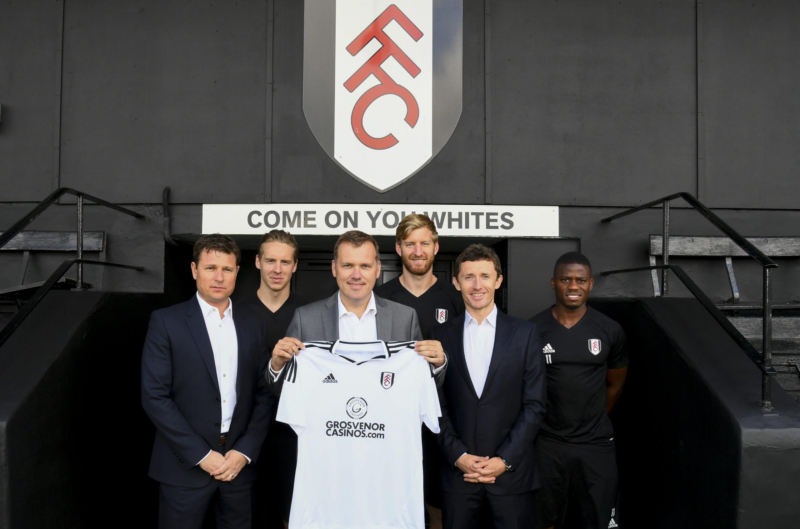 Grosvenor Casinos is the official sponsor of Fulham Football Club Grosvenor Casinos Fulham FC sponsorship