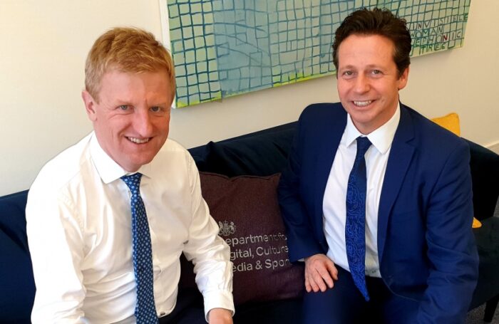 Oliver Dowden, Nigel Huddleston, Conservative MPs, 2020