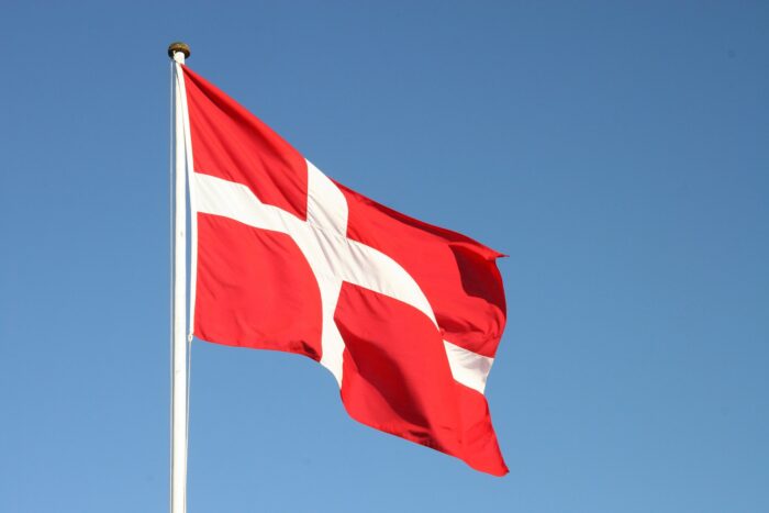 Denmark flag, Europe