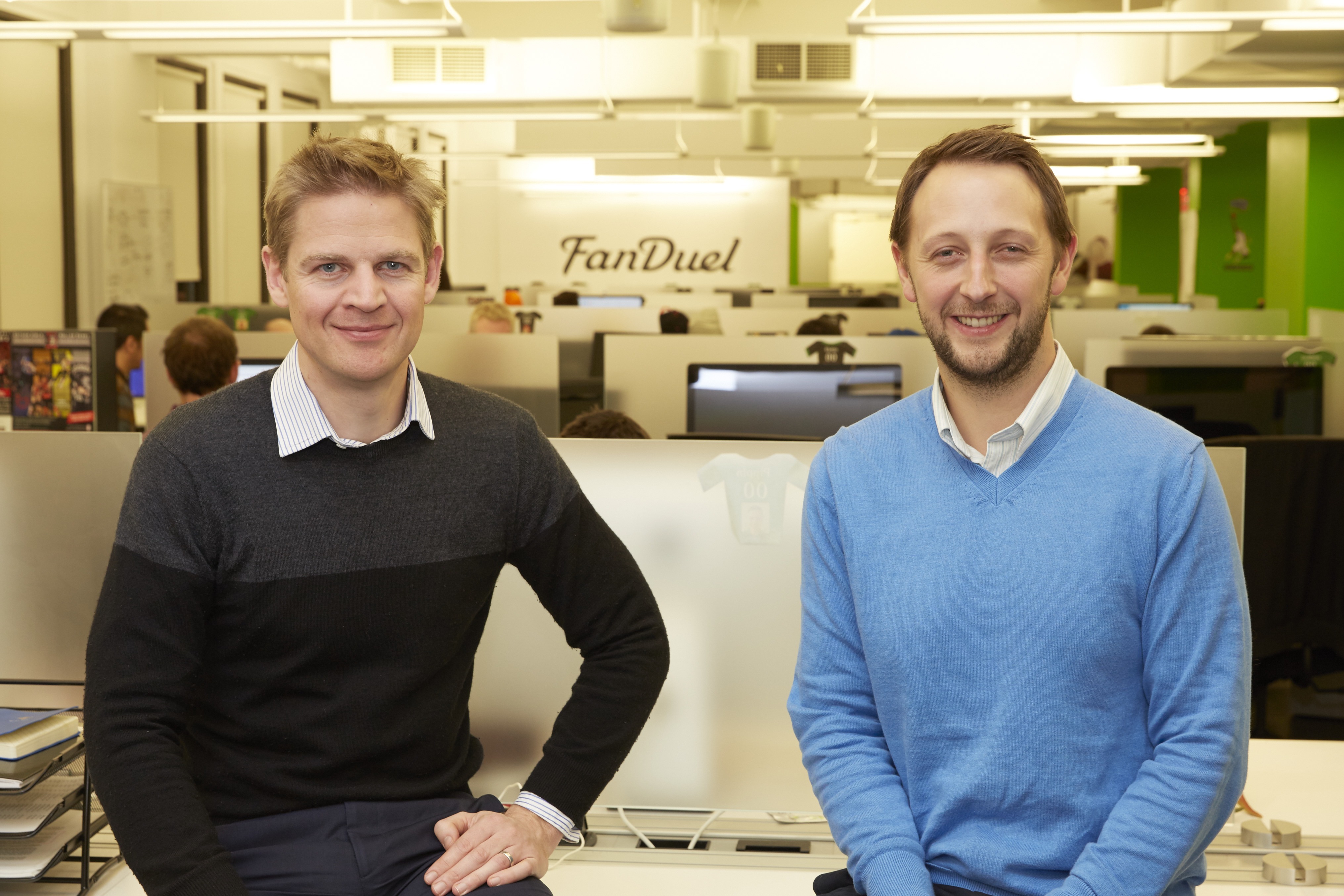 Departed FanDuel founders Nigel Eccles and Tom Griffiths