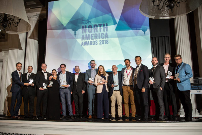 EGR North America Awards 2018 winners photos